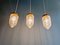 Suspensions Vintage en Cristal, Set de 3 4