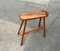 Mid-Century Wooden Shoe Shine Stand Stool, 1950s 4