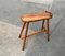 Mid-Century Wooden Shoe Shine Stand Stool, 1950s, Image 4