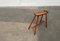 Mid-Century Wooden Shoe Shine Stand Stool, 1950s, Image 16