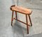 Mid-Century Wooden Shoe Shine Stand Stool, 1950s 8