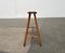 Mid-Century Wooden Shoe Shine Stand Stool, 1950s, Image 13