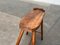 Mid-Century Wooden Shoe Shine Stand Stool, 1950s, Image 21