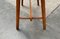 Mid-Century Wooden Shoe Shine Stand Stool, 1950s 12
