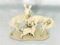 Italian Artist, Deer Family Sculpture, Ceramic, 1950s, Image 7