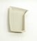 White Lacquered Ceramic Ashtray or Vide Poche attributed to Antonia Campi for Verbano, Italy, 1950s, Image 7