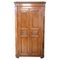 Early 20th Century Walnut Corner Cabinet 1