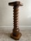 Antique French Pedestal in Oak, 1800s 4