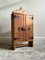 Folk Art Primitive Wooden Wall Cupboard, 1890s, Image 8