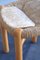 Chaises et Tabouret Meribel par Charlotte Perriand, 1960s, Set de 3 10