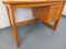 Vintage Pine Desk with Sled Feet, 1970s 1