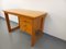 Vintage Pine Desk with Sled Feet, 1970s 4