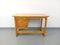 Vintage Pine Desk with Sled Feet, 1970s 14