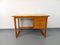 Vintage Pine Desk with Sled Feet, 1970s 20