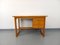 Vintage Pine Desk with Sled Feet, 1970s 10
