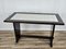Rustic Table with Wooden Top and Ceramic 1