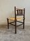 Antique Provincial Bobbin Corner Chair in Hand Turned Wood, 1890s 8