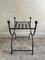 Spanish Wrought Iron Framed Stool 4