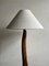 Brutalist Wooden Floor Lamp, 1960s, Image 6