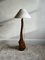 Lámpara de pie brutalista de madera, años 60, Imagen 2