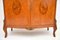 French Burr Walnut Cabinet with Marble Top, 1930s, Image 12