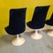 Space Age Swivel Dining Room Chairs, 1970s, Set of 4, Image 11