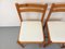 Sillas de pino con asientos de tela, años 70. Juego de 2, Imagen 11