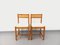 Pine Chairs with Fabric Seats, 1970s, Set of 2, Image 17