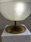 Lampada da tavolo in ottone e vetro prismatico di Galaxy, anni '60, Immagine 6