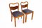 Art Deco Chairs, Poland, 1950s, Set of 2 1