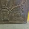 19th Century French Cast Iron Fireplace Plate with Athena Decor 6