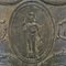 19th Century French Cast Iron Fireplace Plate with Athena Decor, Image 2