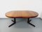 Scandinavian Extendable Round Table in Teak and Walnut, 1960s, Image 14