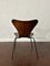 N. 3107 Chair in Teak by Arne Jacobsen for Fritz Hansen, 1966, Image 6
