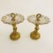 Gilded Bronze and Crystal Serving Platters, Austria, Late 1800s, Set of 2 12