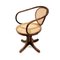 Vintage Model 5501 Desk Chair by Thonet for ZPM Radomsko, Image 1