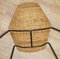 Basket Esszimmerstuhl aus Rattan & Metall von Gian Franco Legler, 1950er 6