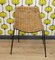 Basket Dining Chair in Rattan and Metal by Gian Franco Legler, 1950s 3