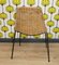 Basket Dining Chair in Rattan and Metal by Gian Franco Legler, 1950s, Image 3