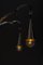 Lámpara de araña Art Déco niquelada, años 20, Imagen 16