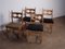 Razorblade Dining Chairs attributed to Henning Kjærnulf for Nyrup Møbelfabrik, 1960s, Set of 4, Image 11