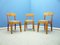 Anthroposophical Cherry Dining Chairs by Siegfried Pütz, 1920s, Set of 3 1