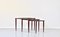 Italian Nesting Tables in Mahogany attributed to Ico & Luisa Parisi, 1960s, Set of 3, Image 14