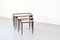 Italian Nesting Tables in Mahogany attributed to Ico & Luisa Parisi, 1960s, Set of 3 9