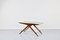 Italienischer Couchtisch aus Holz, Messing & Glas von Cesare Lacca, 1960er 3