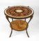 Vintage French Louis XVI Style Marble & Bronze Side Table, 1950s, Image 1