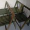 Wooden Folding Chairs by Aldo Jacober, 1960s, Set of 4 6