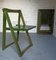 Wooden Folding Chairs by Aldo Jacober, 1960s, Set of 4 5