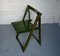 Wooden Folding Chairs by Aldo Jacober, 1960s, Set of 4 13