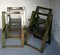 Wooden Folding Chairs by Aldo Jacober, 1960s, Set of 4 12